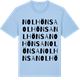 Blue Soul t-shirt med Nolhönsa ordlek t-shirt