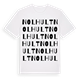 Nolhult ordlek t-shirt