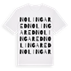Nolingared ordlek t-shirt