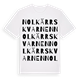 Nolkärrskvarnen ordlek t-shirt