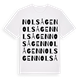 Nolsågen ordlek t-shirt