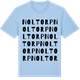 Blue Soul t-shirt med Noltorp ordlek t-shirt