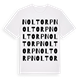 Noltorp ordlek t-shirt