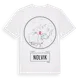 White t-shirt med Nolvik t-shirt