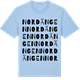 Blue Soul t-shirt med Nordängen ordlek t-shirt
