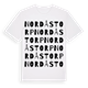 Nordåstorp ordlek t-shirt