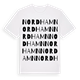 Nordhamn ordlek t-shirt