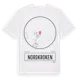 White t-shirt med Nordkroken t-shirt