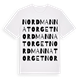 Nordmannatorget ordlek t-shirt