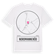 White t-shirt med Nordmanneröd t-shirt