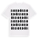 Nordön ordlek t-shirt