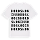 Nordskogen ordlek t-shirt