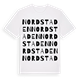 Nordstaden ordlek t-shirt