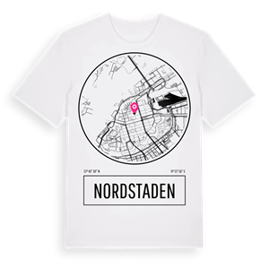 Nordstaden t-shirt – ekologisk bomull t-shirt från Pinshirt