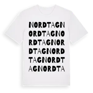 Nordtag ordlek t-shirt – ekologisk bomull t-shirt från Pinshirt