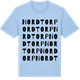 Blue Soul t-shirt med Nordtorp ordlek t-shirt