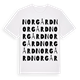 Norgård ordlek t-shirt
