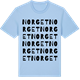 Blue Soul t-shirt med Norget ordlek t-shirt