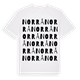Norrå ordlek t-shirt