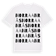 Norra Anrås ordlek t-shirt