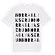 Norra Blikserud ordlek t-shirt