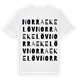 Norra Ekelöv ordlek t-shirt