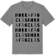 Mid Heather Gray t-shirt med Norra Fågelås ordlek t-shirt