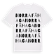 Norra Fähaga ordlek t-shirt