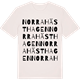 Vintage White t-shirt med Norra Hästhagen ordlek t-shirt
