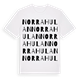 Norra Hulan ordlek t-shirt