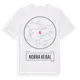 White t-shirt med Norra Kebal t-shirt
