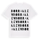 Norra Klev ordlek t-shirt