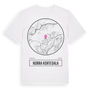Norra Kortedala t-shirt – ekologisk bomull t-shirt från Pinshirt