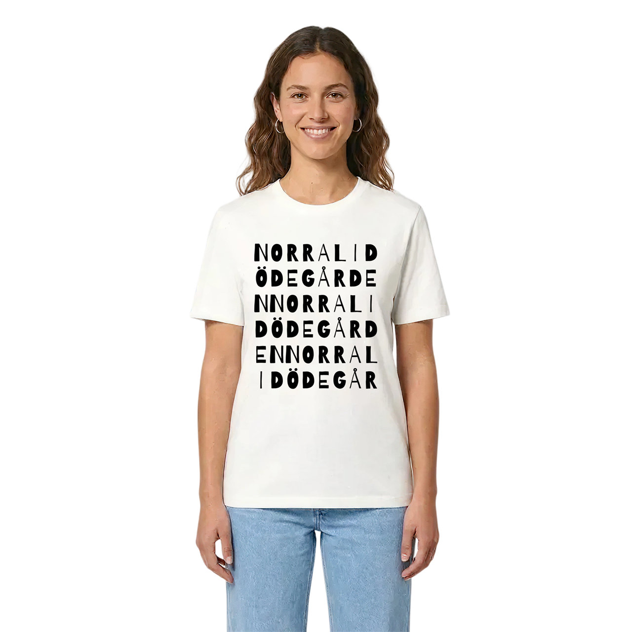 Norra Lidödegården ordlek t-shirt i miljö