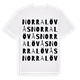 Norra Lövås ordlek t-shirt