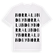 Norra Lundby ordlek t-shirt
