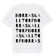 Norra Skalltorp ordlek t-shirt