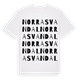 Norra Svandal ordlek t-shirt