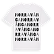 Norra Vånga ordlek t-shirt