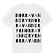 Norra Vanneryr ordlek t-shirt