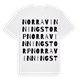 Norra Vinningstorp ordlek t-shirt