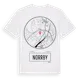 White t-shirt med Norrby t-shirt