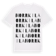 Norrkila ordlek t-shirt