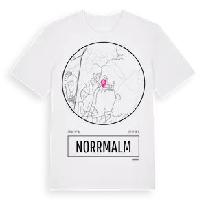 Norrmalm t-shirt – ekologisk bomull t-shirt från Pinshirt