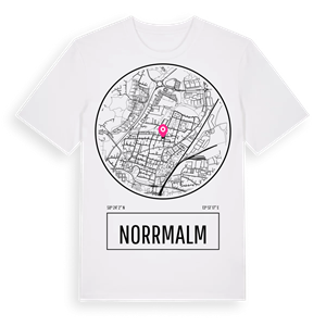 Norrmalm t-shirt – ekologisk bomull t-shirt från Pinshirt