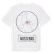 White t-shirt med Nossebro t-shirt
