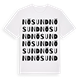 Nösund ordlek t-shirt