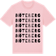 Pink Cotton t-shirt med Nöteberg ordlek t-shirt