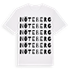 White t-shirt med Nöteberg ordlek t-shirt