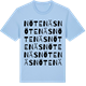 Blue Soul t-shirt med Nötenäs ordlek t-shirt